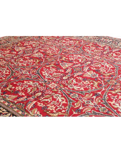 Tappeto Kerman Persia marrone giallo 288x380