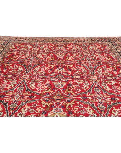 Tappeto Kerman Persia marrone giallo 288x380