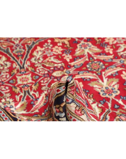 Tappeto Kerman Persia marrone giallo 288x380