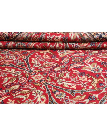 Tappeto Kerman Persia marrone giallo 288x380