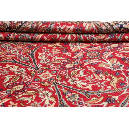 Tappeto Kerman Persia marrone giallo 288x380