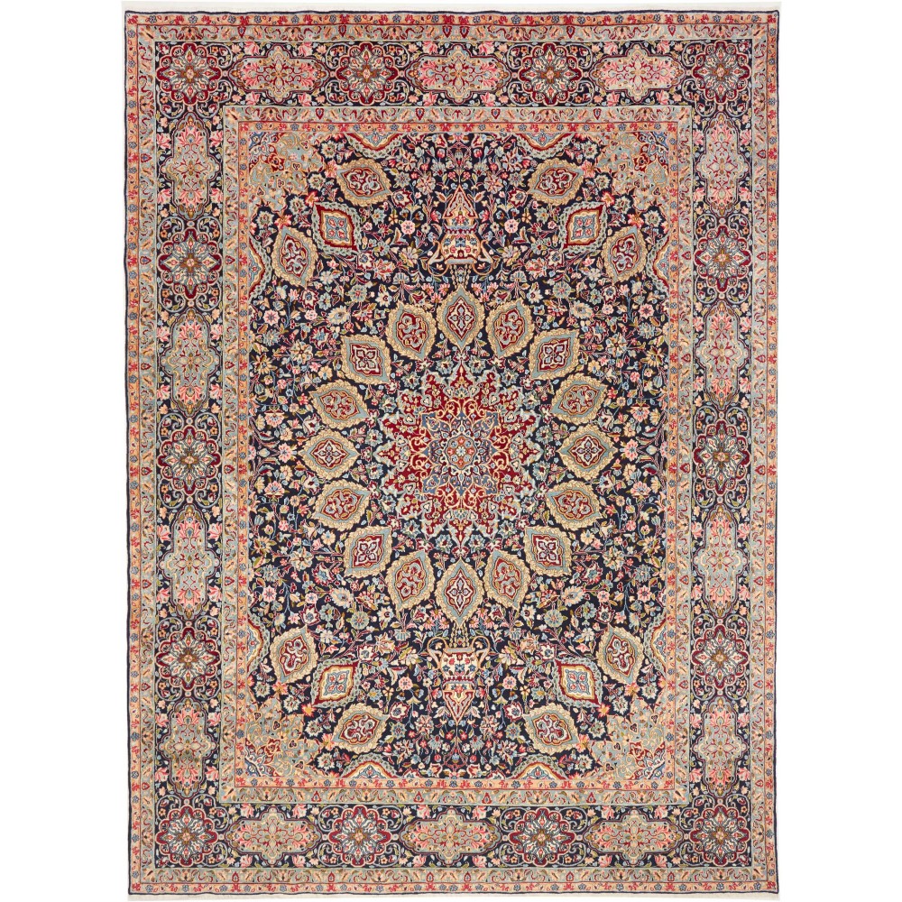 Tappeto Kerman Persia marrone 278x378