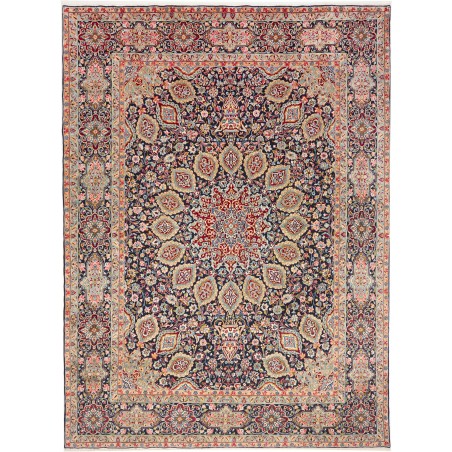 Tappeto Kerman Persia marrone 278x378
