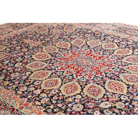 Tappeto Kerman Persia marrone 278x378