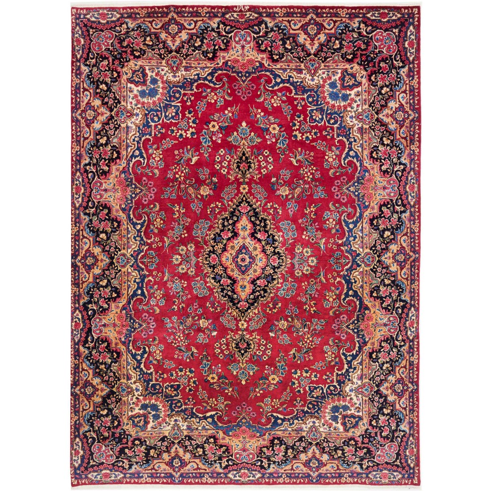 Tappeto Kerman Persia marrone grigio 251x336