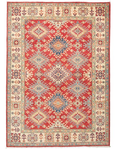 Tappeto Kazak Pakistan marrone rosso 154x211
