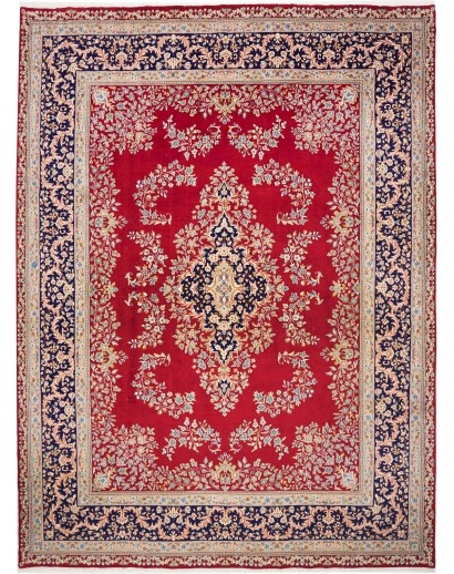 Tappeto Kerman Persia marrone grigio 300x402