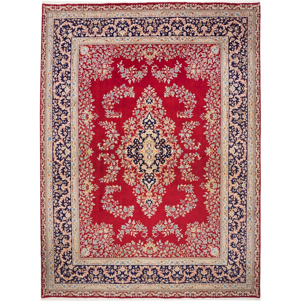 Tappeto Kerman Persia marrone grigio 300x402