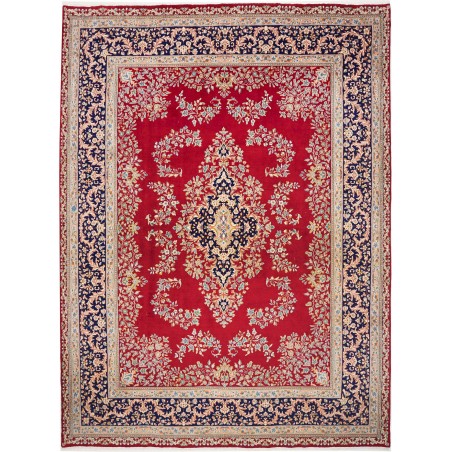 Tappeto Kerman Persia marrone grigio 300x402
