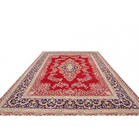 Tappeto Kerman Persia marrone grigio 300x402
