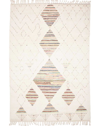 Tappeto beige azzurro 215x310