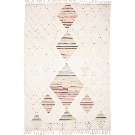 Tappeto beige azzurro 215x310