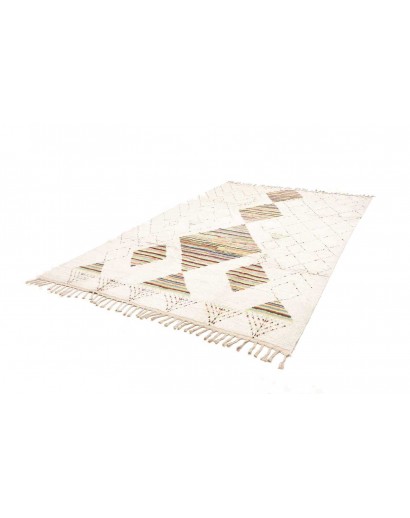 Tappeto beige azzurro 215x310