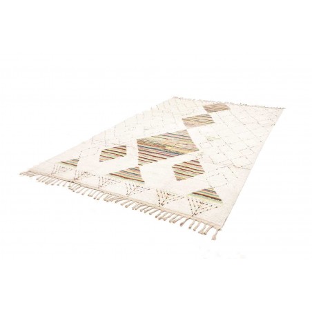 Tappeto beige azzurro 215x310