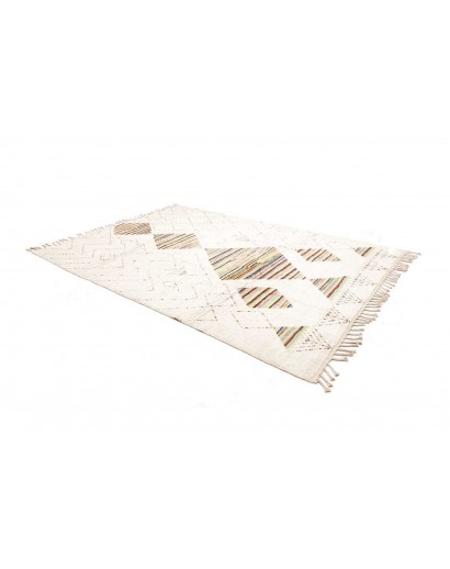 Tappeto beige azzurro 215x310