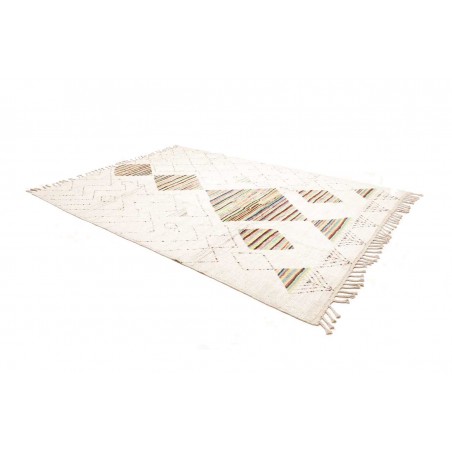 Tappeto beige azzurro 215x310