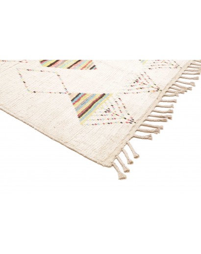 Tappeto beige azzurro 215x310