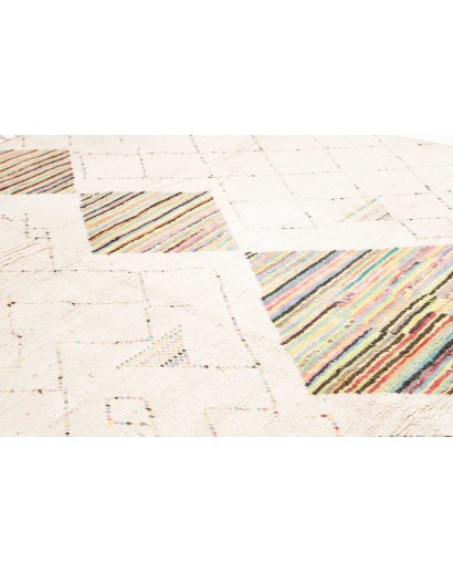 Tappeto beige azzurro 215x310