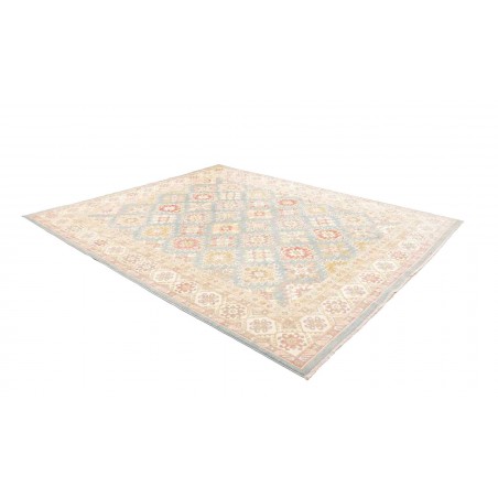 Tappeto Kazak Afghanistan bianco beige 246x298