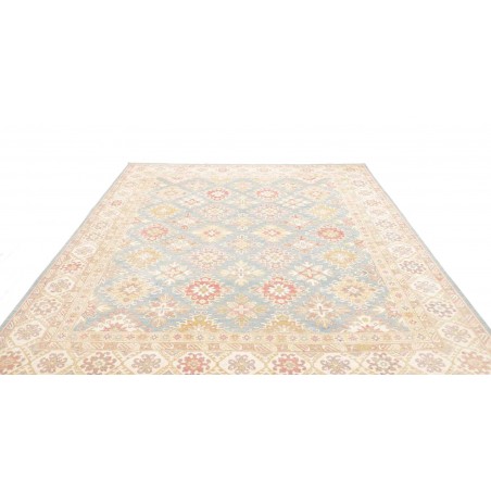 Tappeto Kazak Afghanistan bianco beige 246x298
