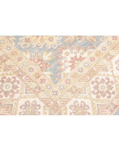 Tappeto Kazak Afghanistan bianco beige 246x298