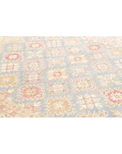 Tappeto Kazak Afghanistan bianco beige 246x298