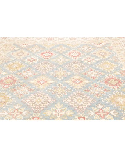 Tappeto Kazak Afghanistan bianco beige 246x298