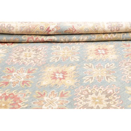 Tappeto Kazak Afghanistan bianco beige 246x298