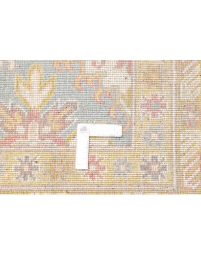 Tappeto Kazak Afghanistan bianco beige 246x298
