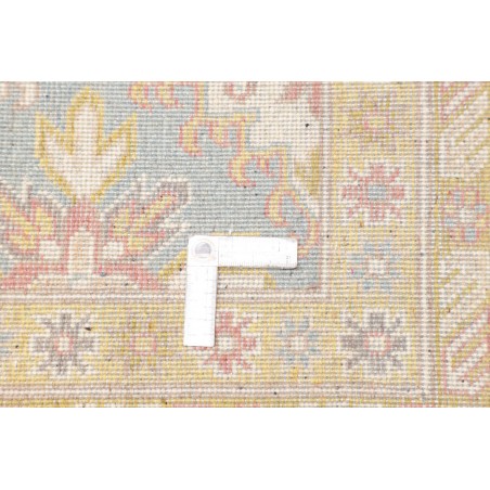 Tappeto Kazak Afghanistan bianco beige 246x298