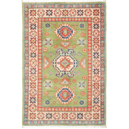 Tappeto Kazak Pakistan marrone bianco 81x122