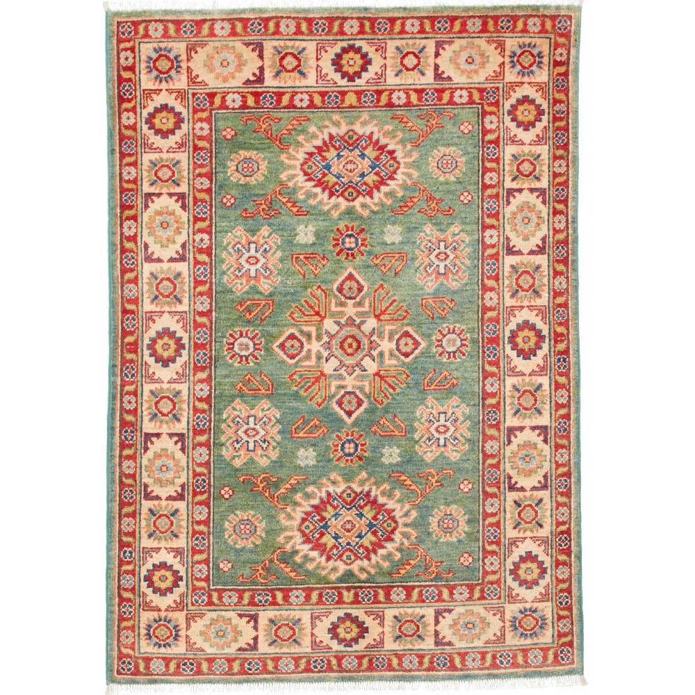 Tappeto Kazak Pakistan marrone 105x150 Tappeto Kazak Pakistan marrone 105x150