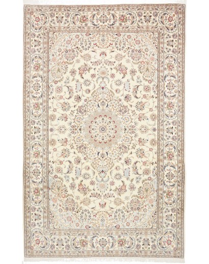 Tappeto Nain 9La Persia bianco grigio 203x319
