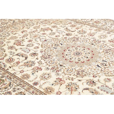 Tappeto Nain 9La Persia bianco grigio 203x319