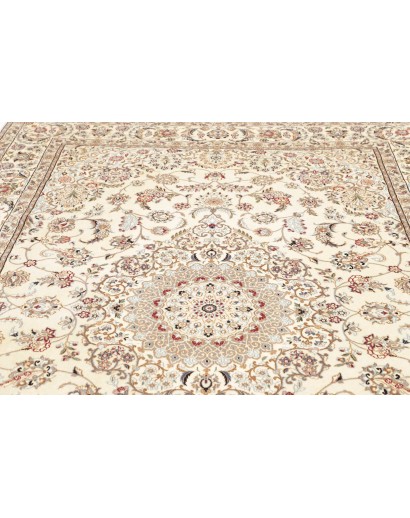 Tappeto Nain 9La Persia bianco grigio 203x319