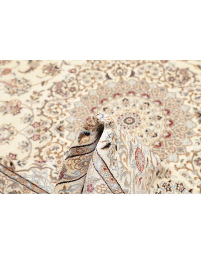 Tappeto Nain 9La Persia bianco grigio 203x319