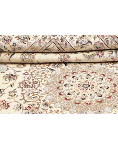 Tappeto Nain 9La Persia bianco grigio 203x319