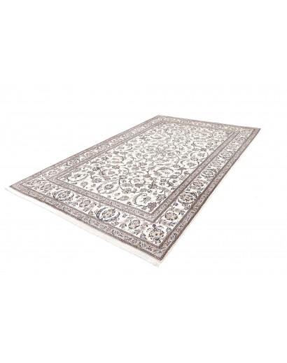 Tappeto Nain 9La Persia bianco azzurro 196x307