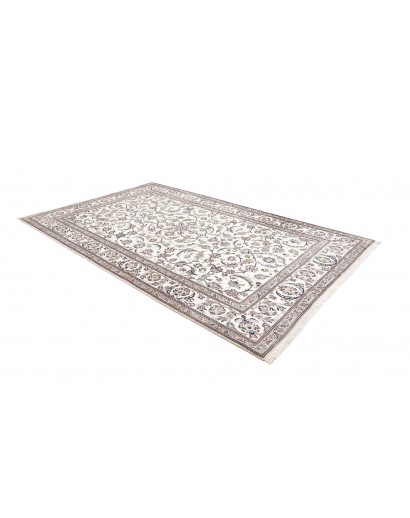 Tappeto Nain 9La Persia bianco azzurro 196x307