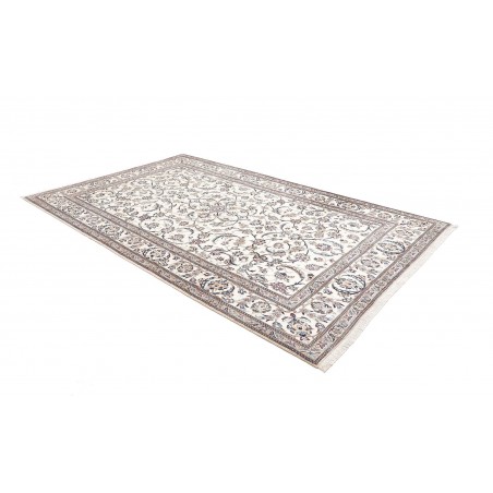 Tappeto Nain 9La Persia bianco azzurro 196x307