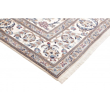 Tappeto Nain 9La Persia bianco azzurro 196x307