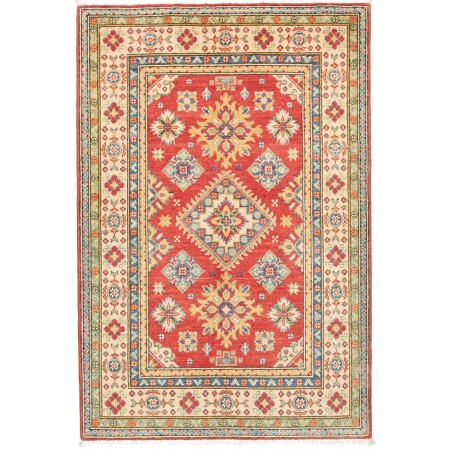 Tappeto Kazak Pakistan marrone rosso 103x152