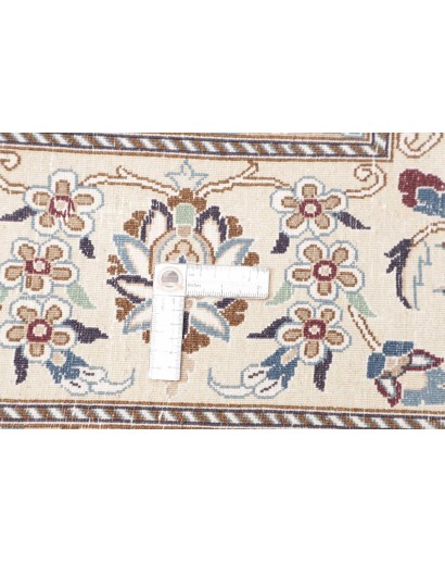 Tappeto Nain 9La Persia bianco azzurro 196x307