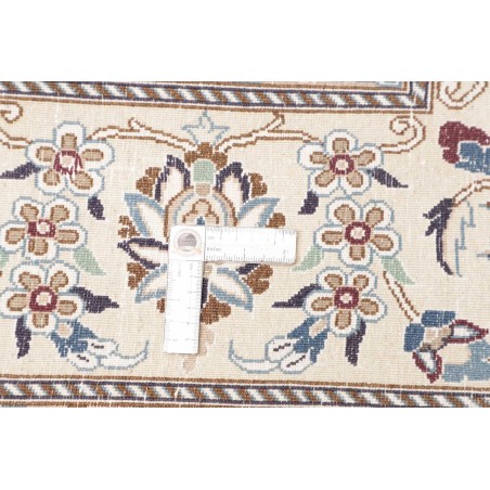 Tappeto Nain 9La Persia bianco azzurro 196x307