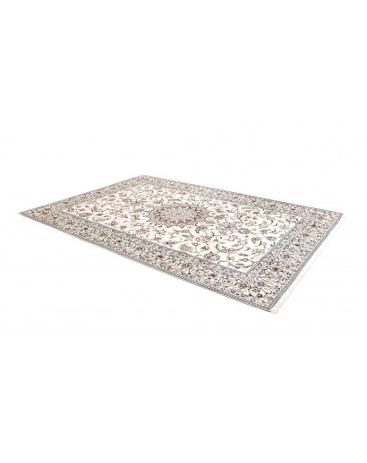 Tappeto Nain 9La Persia bianco azzurro 207x300