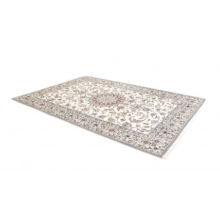 Tappeto Nain 9La Persia bianco azzurro 207x300