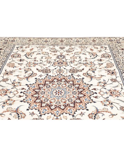 Tappeto Nain 9La Persia bianco azzurro 207x300