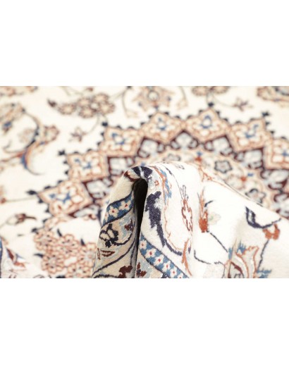 Tappeto Nain 9La Persia bianco azzurro 207x300