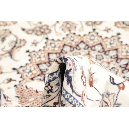 Tappeto Nain 9La Persia bianco azzurro 207x300