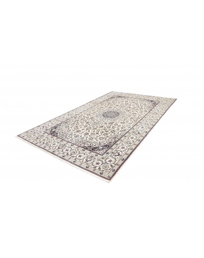 Tappeto Nain 9La Persia bianco grigio 205x318
